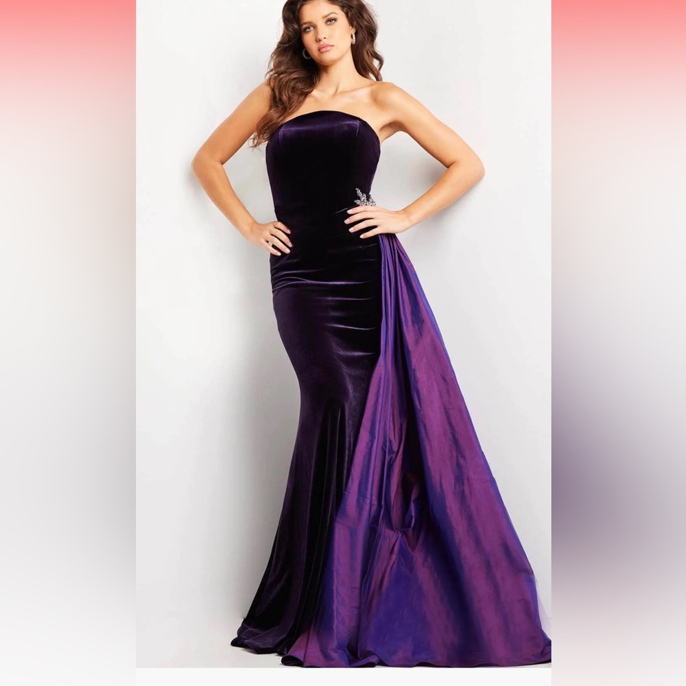Jovani 26116 - Velvet Mermaid Dress